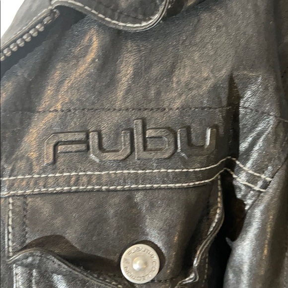 Vintage FUBU Leather Jacket - Picture 12 of 14